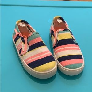 Carters Slip on sneakers- Size 7